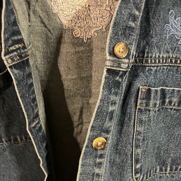 Vintage Blue Denim chore Jacket - Picture 3 of 5